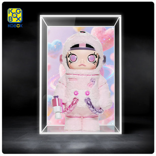 KGBOX适用JOY系列甜蜜讯息熊INS风5MM加厚亚克力展示盒
