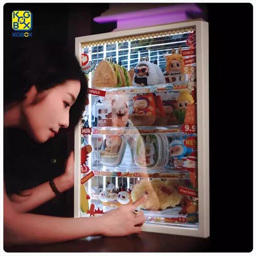 kgBOX怪味便利店亚克力展示盒