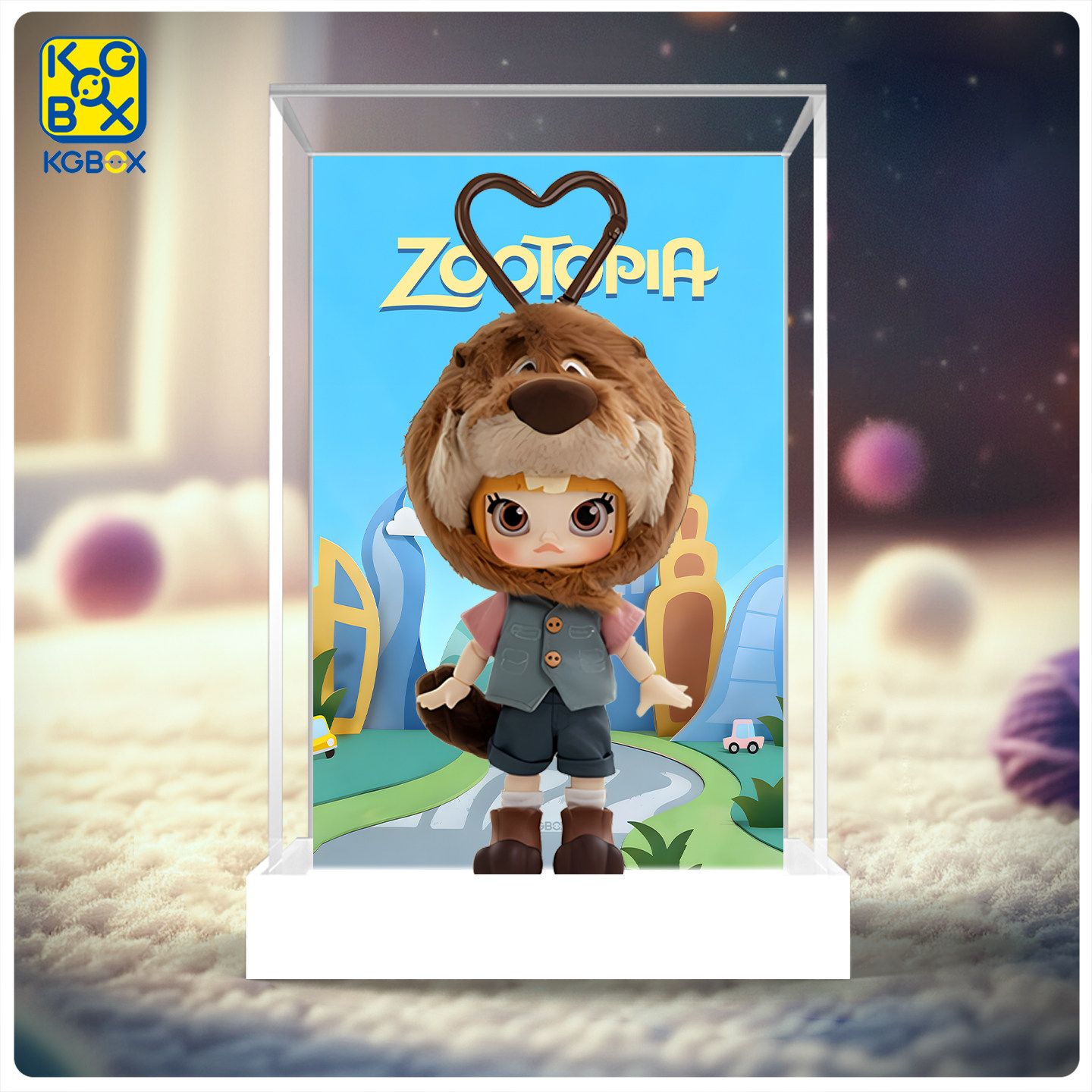 KGBOX疯狂动物城2系列展示盒