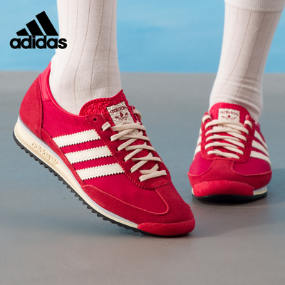 阿迪达斯女鞋低帮板鞋休闲鞋