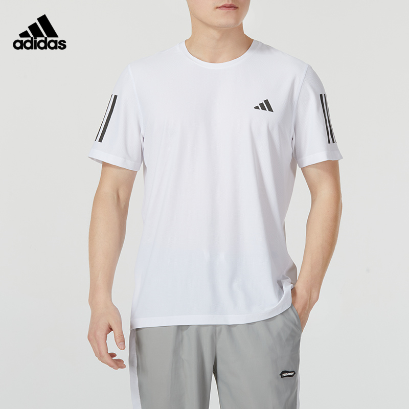 阿迪达斯男夏季新款运动短袖T恤
