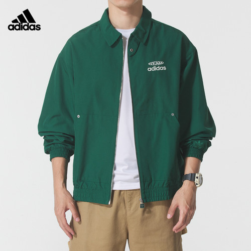 阿迪达斯三叶草男装梭织夹克外套