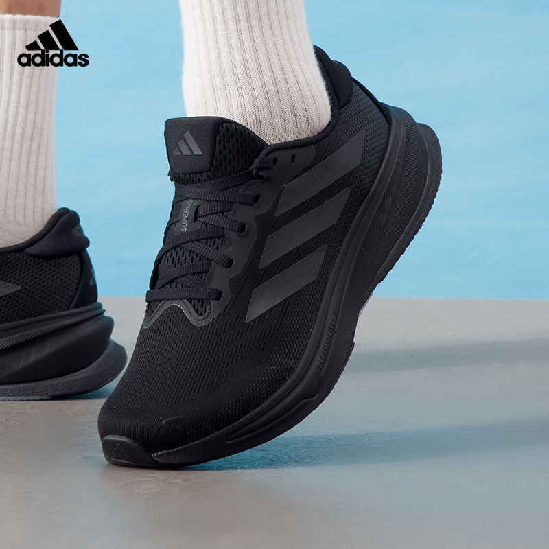 阿迪达斯男鞋缓震回弹跑步鞋