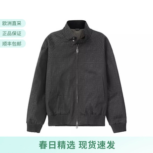 夹棉夹克上衣外套 FENDI芬迪 男士 FF老花图案薄款 ASCK FW1333