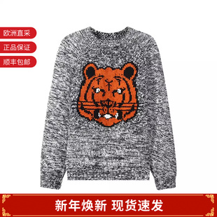 5PU632 KENZO男士 FB6 双面保暖圆领针织 3TD 宽松版