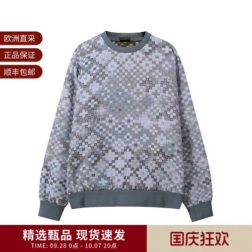 阿玛尼男士卫衣运动衫