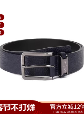 AX阿玛尼男士不可裁剪皮带腰带3.5cm XM001099 AF13990
