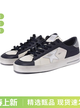 GOLDEN GOOSE男士脏脏鞋复古做旧厚底板鞋运动鞋GMF00333 F006910