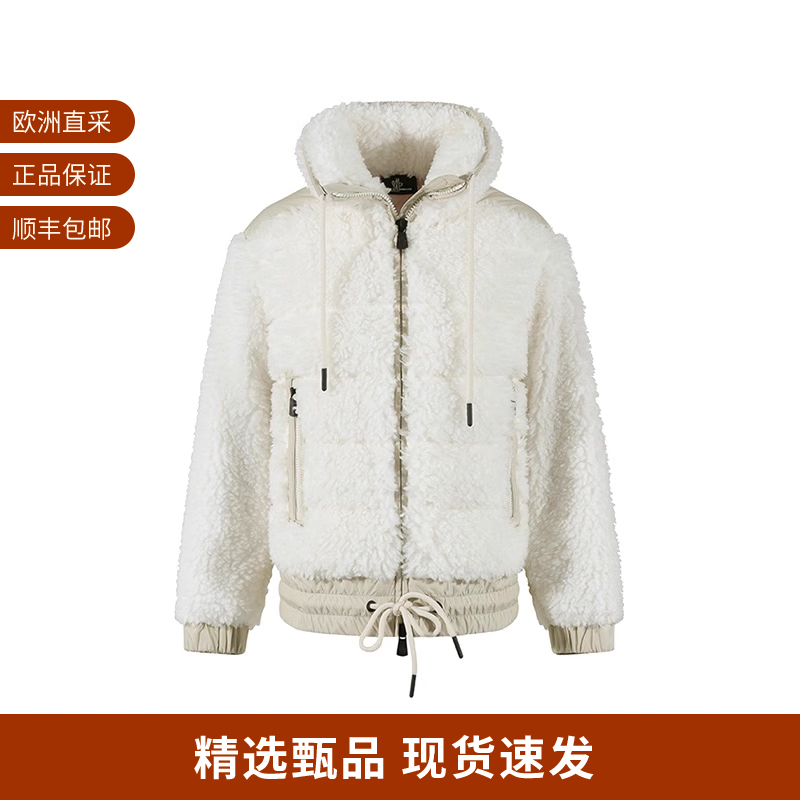 Moncler女士薄款高领羽绒外套