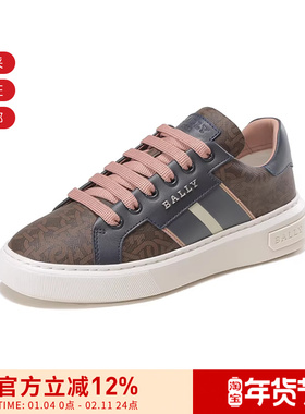 Bally巴利 女士运动鞋板鞋老花图案 MYRON W TPS 6301361