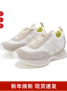 Moncler盟可睐女士M字形标识低帮运动鞋4M00140 M4156