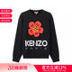男士 5PU380 海棠花图案圆领长袖 FD5 3LC 针织衫 KENZO