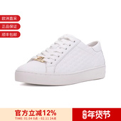 KORS 女士牛皮系带运动鞋 板鞋 MICHAEL 小白鞋 43R5COFP2L