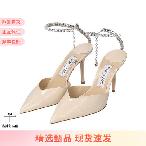 JIMMYCHOO女士细跟高跟鞋凉鞋