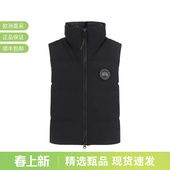 鸭绒羽绒立领马甲 女士徽标刺绣贴片短款 2267WB GOOSE CANADA