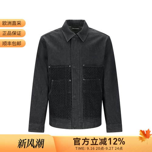 EA阿玛尼 男士牛仔夹克上衣外套 EM006557 AF27786