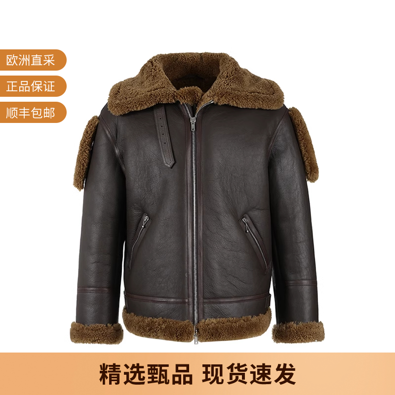 博柏利BURBERRY皮衣皮夹克外套