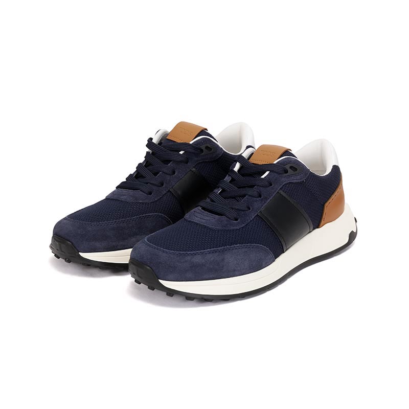 【甄品精选】Tod'S 男士网面厚底系带休闲运动鞋XXM63K0GT70T91