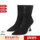 Weitzman 女士尖头高跟袜靴短靴XCURVE Stuart SOCK BOOTI