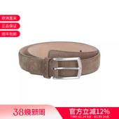 LHCAS ZEGNA杰尼亚 可裁剪皮带腰带3.2cm 男士 B014AZ 新品