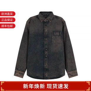 牛仔外套 Hugo Boss 宽松版 式 男士 复古休闲上衣50532556 衬衫