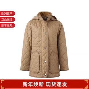 棉服夹棉夹克 薄款 8070968 女士宽松中长款 BURBERRY博柏利