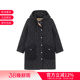 棉服8096351 绗缝连帽大衣夹棉外套薄款 Burberry博柏利 女士中长款