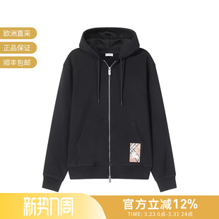 上衣外套 BURBERRY博柏利 运动衫 连帽拉链卫衣开衫 8102276 男士