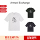 男士 艺术徽标刺绣圆领短袖 T恤 AX阿玛尼 XM000273 AF10361