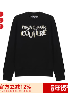 【甄品精选】VJC范思哲 女士加绒款圆领长袖卫衣 71HAIT02 CF00T