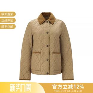 绗缝棉服夹棉夹克外套 BURBERRY博柏利 薄款 版 81075111 女士修身