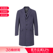 4GJ3G0 大衣上衣外套 ZEGNA杰尼亚男士 单排扣中长款