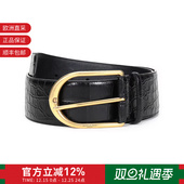 1SR0W 女士皮革仿古针扣式 甄品精选 皮带腰带619783 YSL圣罗兰