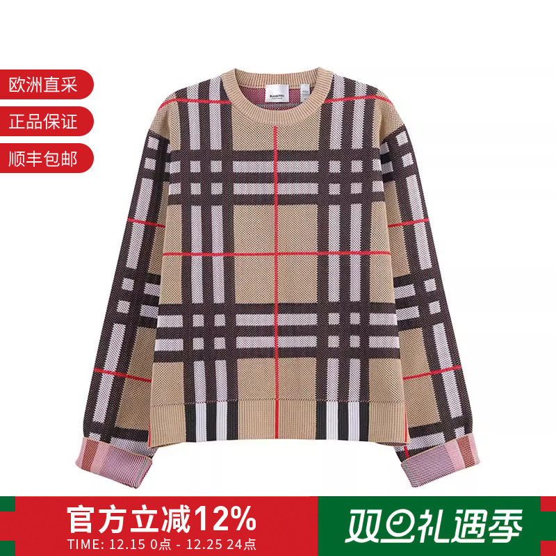 Burberry博柏利圆领针织衫毛衣