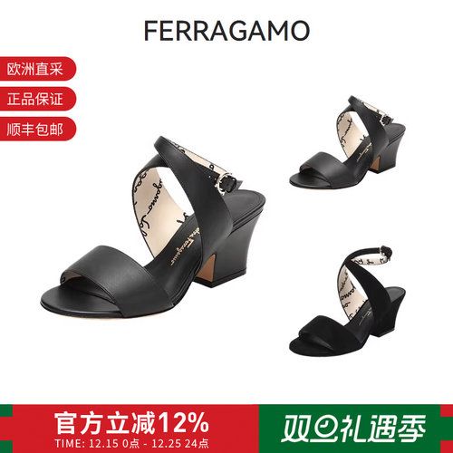 Ferragamo女士高跟凉鞋