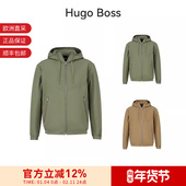 男士 Hugo Boss新品 black系列连帽夹克上衣外套50544135