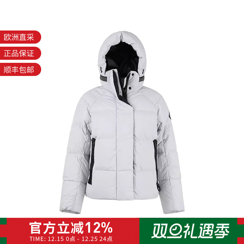 CanadaGoose鸭绒连帽羽绒服