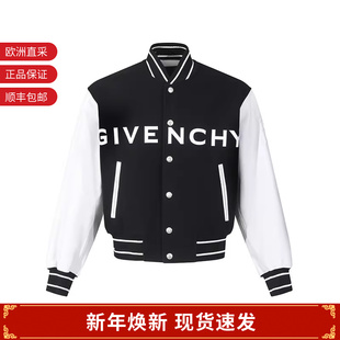 LOGO贴饰夹棉外套 GIVENCHY纪梵希男士 BM00QR611V 飞行员夹克