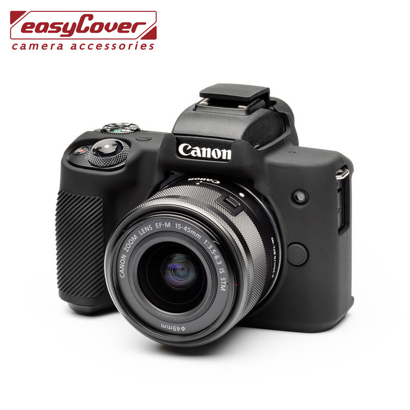 EasyCover荷兰魔盾硅胶套佳能EOS M50微单防护橡胶皮套摄影配件相机机身保护套相机包保护壳M50 II防护橡胶套
