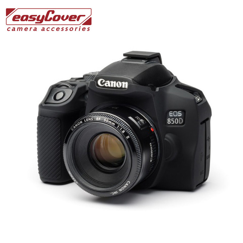 EasyCover荷兰魔盾佳能EOS 850D相机套850d硅胶套eos850d单反机身保护套相机包保护壳 防护橡胶皮套 数码配件