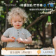 女男孩童装 t恤宝宝休闲短袖 纯棉衣服 新款 whitewheat儿童2025夏季