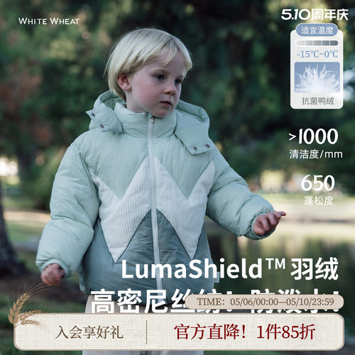 whitewheat防水羽绒外套