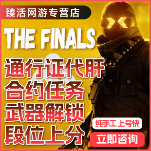 THEFINALS终极角逐对决代练代肝上分通行证任务武器解锁陪玩陪练