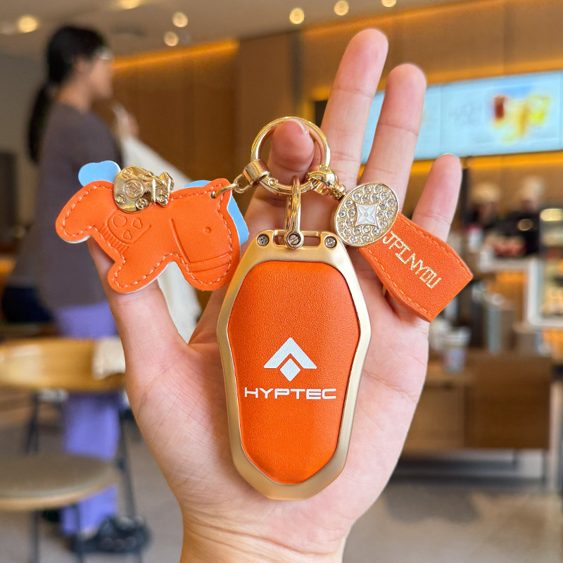 适用昊铂钥匙套昊铂HT昊铂gt汽车埃安HyperGT扣高档全包新款壳包