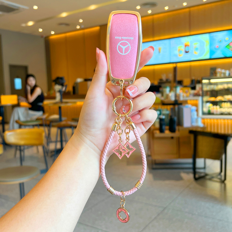 奔驰C260L钥匙套C200L/GLB/GLC260L/s级/E300L/A200L迈巴赫壳扣包