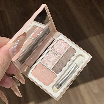 橘朵四色卧蚕盘眼影盘