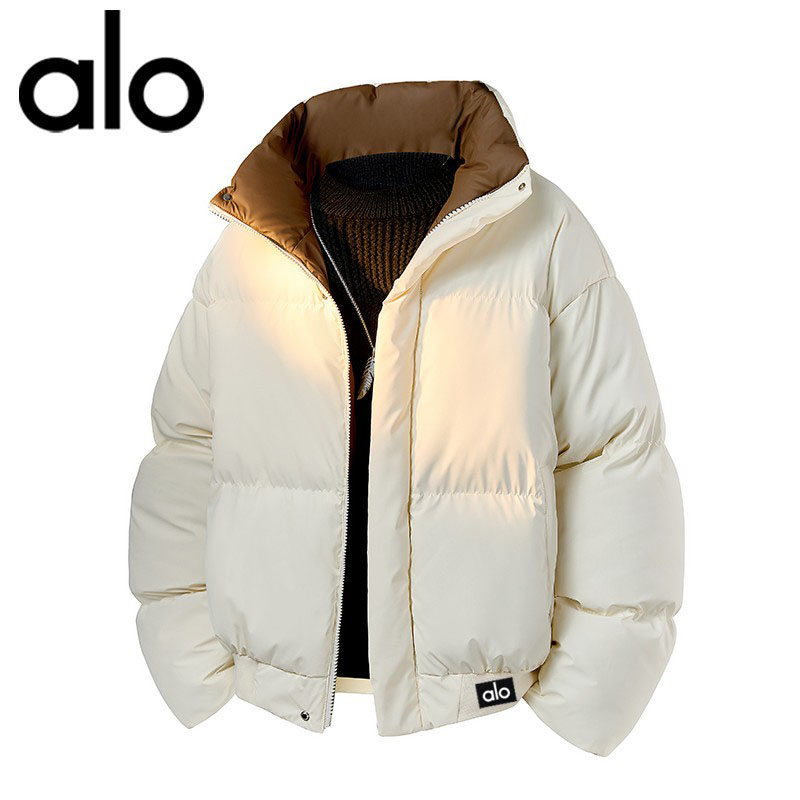 官方奥特莱斯品牌折扣 情侣冬季立领棉服保暖加厚工装棉衣外套