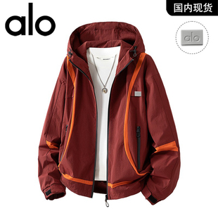 官方奥特莱斯品牌折扣 2026年春季潮牌百搭连帽休闲男夹克外套