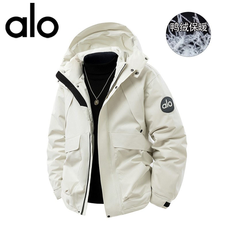 官方奥特莱斯】品牌折扣 白鸭绒保暖羽绒服秋冬季百搭休闲男外套