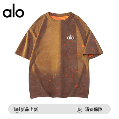 官方奥特莱斯品牌折扣 夏季男美式休闲宽松透气圆领百搭短袖T恤